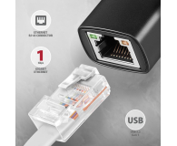 Axagon ADE-AR USB-A gigabit ethernet adapter - 1485403 - zdjęcie 2
